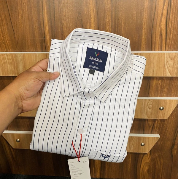 Allen Solly Men's Casual Shirt  - White, XXL