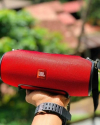 JBL Wireless Portable Bluetooth Speaker, Signature Sound with Powerful Bass Radiator, Vibrant Colors with Rugged Design - Black