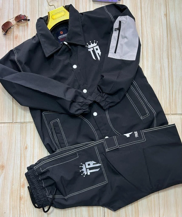 TRUE RELIGION  True Religion Premium Track Suit  - Black, XXL