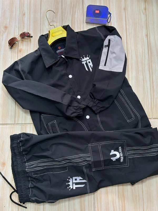 TRUE RELIGION  True Religion Premium Track Suit  - Black, XXL