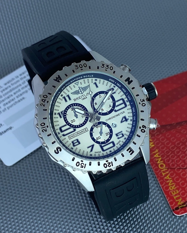 BREITLING Men’s Watch with date working Ring scroling - Black