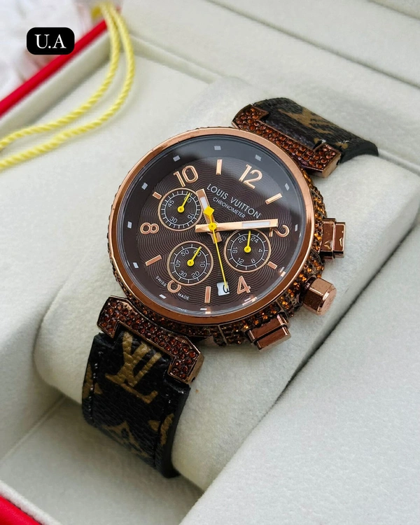 Louis Vuitton LOUIS VUITTON Premium Watch  - Nutmeg Wood Finish
