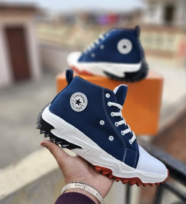 Most Premium Converse Sneakers For Men - Blue, 8