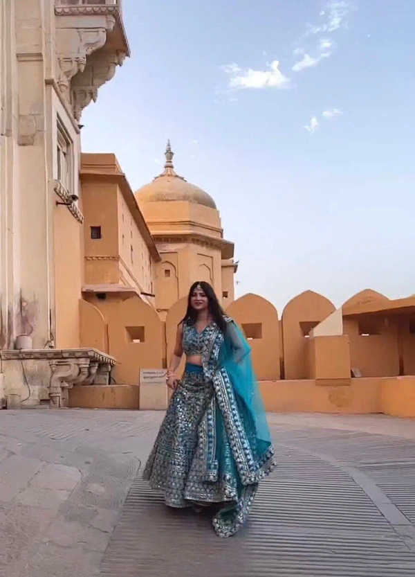 PRESENTING NEW DESIGNER  EXCLUSIVE CORDING SEQUANCE WORK LEHENGA CHOLI WITH DUPATTA