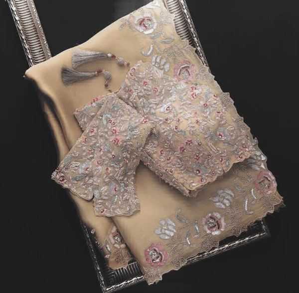 Newly Launched VC Titan Premium Sarees - Tickle Me Pink