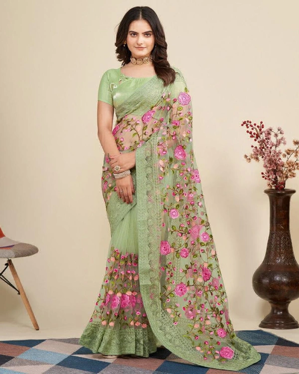 Newly Launched V Camaamika 8 Sarees  - Apple
