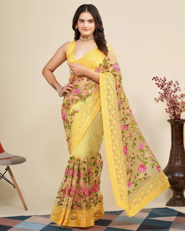 Newly Launched V Camaamika 8 Sarees  - Yellow