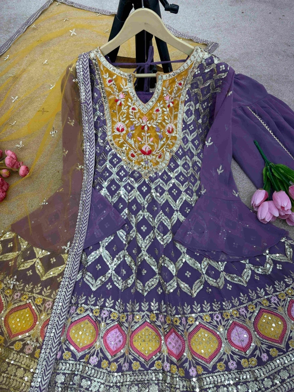 Launching New Designer Party Wear Look Top ,Dhoti Salwar and Dupatta