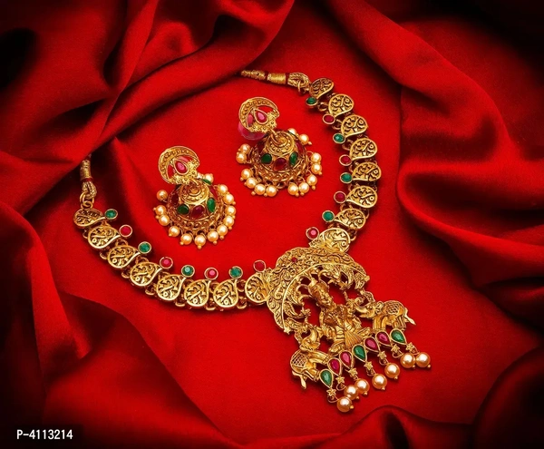 Latest Design Ethnic Necklace Jewellery Set For Women