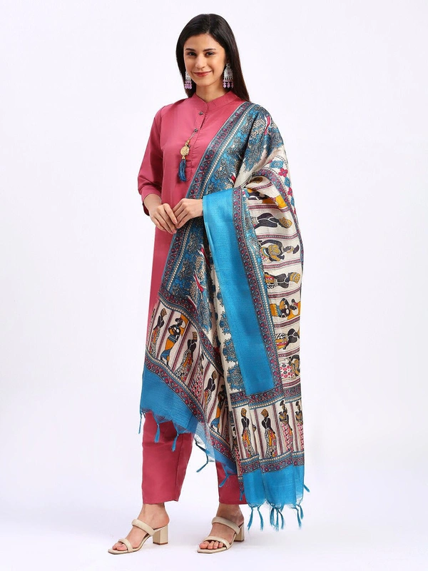 Goswami Traders  Solid Pink Colour fully stitched ethnic set - Pink, XXL