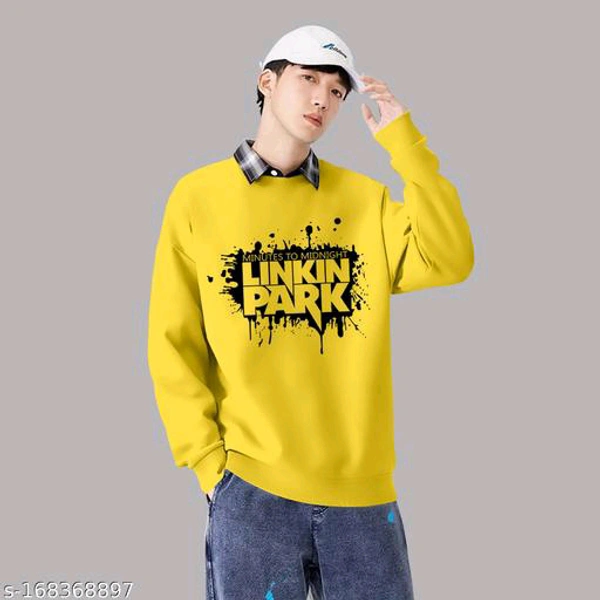Versatile Men's T-shirt Sweatshirt | Premium Comfort & Style | Trendy Design" - Gold, S