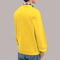 Versatile Men's T-shirt Sweatshirt | Premium Comfort & Style | Trendy Design" - Gold, S