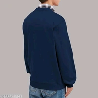 Versatile Men's T-shirt Sweatshirt | Premium Comfort & Style | Trendy Design" - Navy Blue, XL