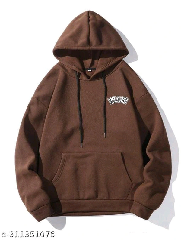 Stay Cozy in Style with Our Hoodie Sweatshirt for Men! - Morocco Brown, XXL