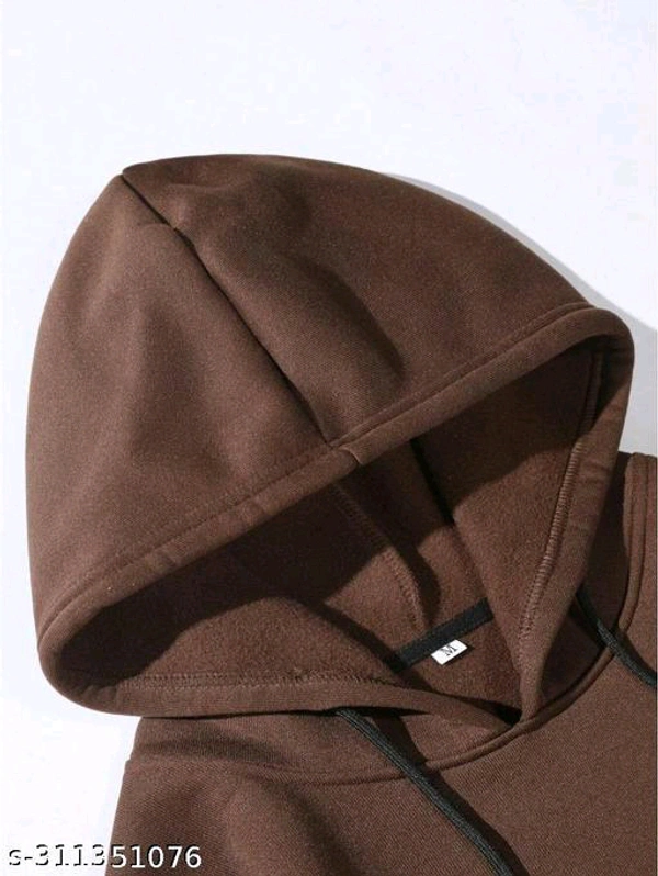 Stay Cozy in Style with Our Hoodie Sweatshirt for Men! - Morocco Brown, XXL