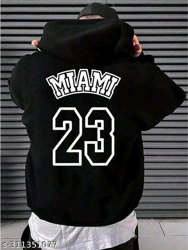 Stay Cozy in Style with Our Hoodie Sweatshirt for Men! - Black, M