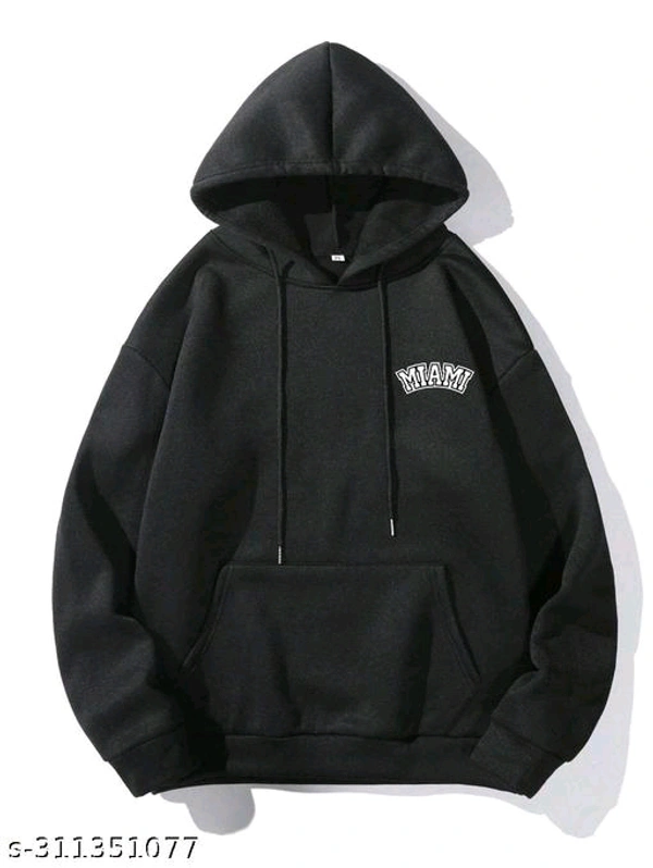 Stay Cozy in Style with Our Hoodie Sweatshirt for Men! - Black, M