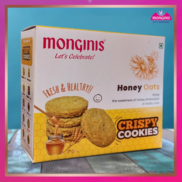 Monginis Cookies- Honey Oats