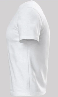 Cocky White Dry Fit Fabric With Design Top Most Selling T-Shirt - White, L