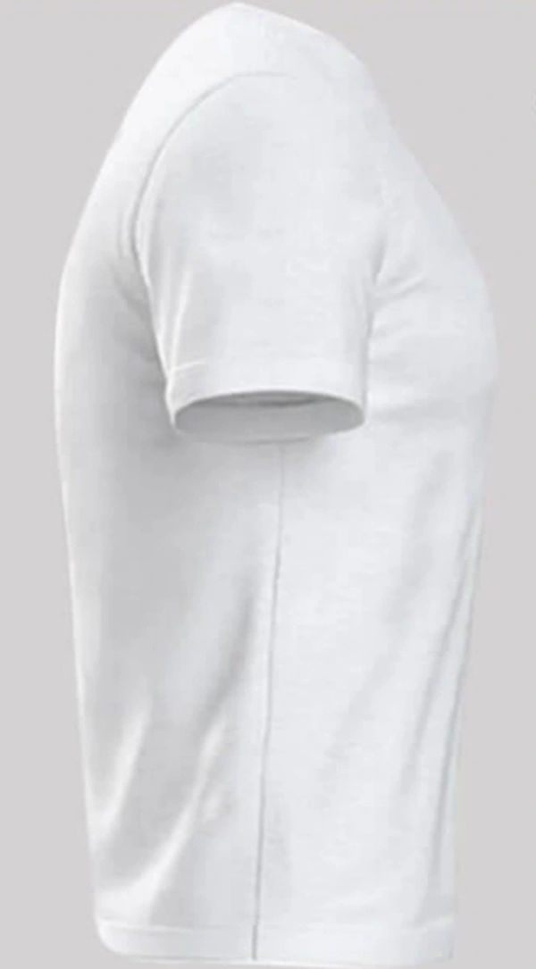 Cocky White Dry Fit Fabric With Design Top Most Selling T-Shirt - White, Xl