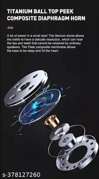 Ultrapod True Wireless Bluetooth Headphone with 2-3 Hrs Playtime, Transparent Design & Compatible for all Smartphones (green) - Green, Free Size
