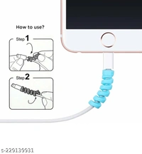 12 pcs universal multipurpose spiral charger usb cable protector