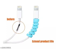 12 pcs universal multipurpose spiral charger usb cable protector