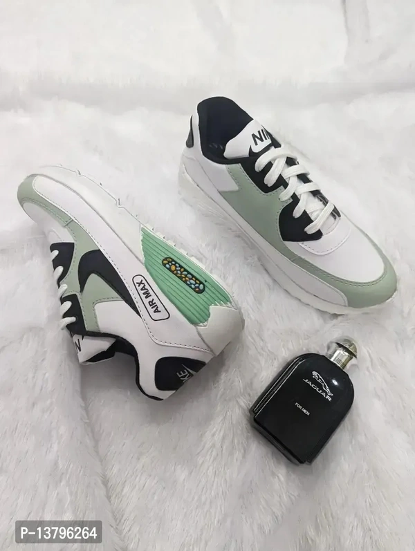 Best Selling Shoes Nike Shoes Premium Feel And Look  - White, 8