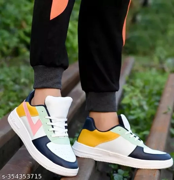 Multi Colour Casual|Lightweight|Comfort|Outdoor|Running Shoes For Men Sneakers For Men - 8