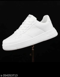 Multi Colour Casual|Lightweight|Comfort|Outdoor|Running Shoes For Men Sneakers For Men - White, 7