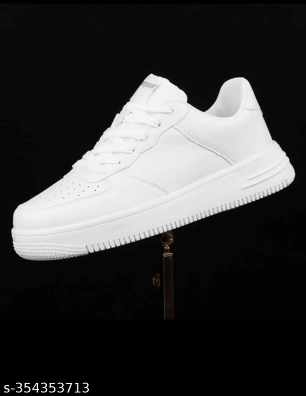 Multi Colour Casual|Lightweight|Comfort|Outdoor|Running Shoes For Men Sneakers For Men - White, 7