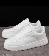 Multi Colour Casual|Lightweight|Comfort|Outdoor|Running Shoes For Men Sneakers For Men - White, 7
