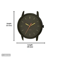 Stylish Analog Watch For Boys And Men With Leather Stap Coffee Colour 