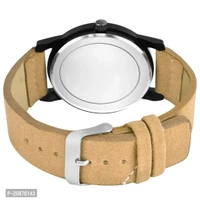 Unique Analog Design Watch For School Boys And Mens With Leather Stap