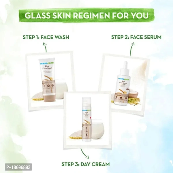 Mama Earth Organic Rice Water Face Wash 