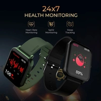 Boat Marv Ace Smartwatch with 1.85” HD Display, Bluetooth Calling and Always On Display-Black - Black, Free Size