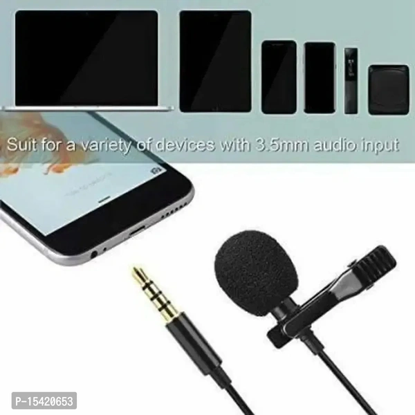 Wired Microphone Ultra Clear Recording With Clip