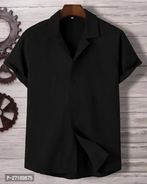 Black T Shirt Half For Cool Boys  - Xl, Black