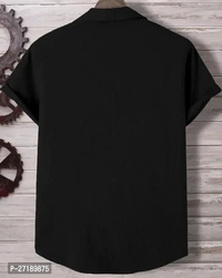 Black T Shirt Half For Cool Boys  - Xl, Black