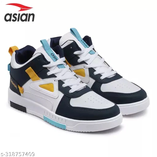 Asian TARZAN-11cWHTMSTD Men Canvas Shoe - 7