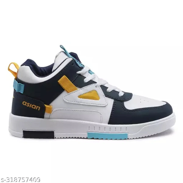Asian TARZAN-11cWHTMSTD Men Canvas Shoe - 7
