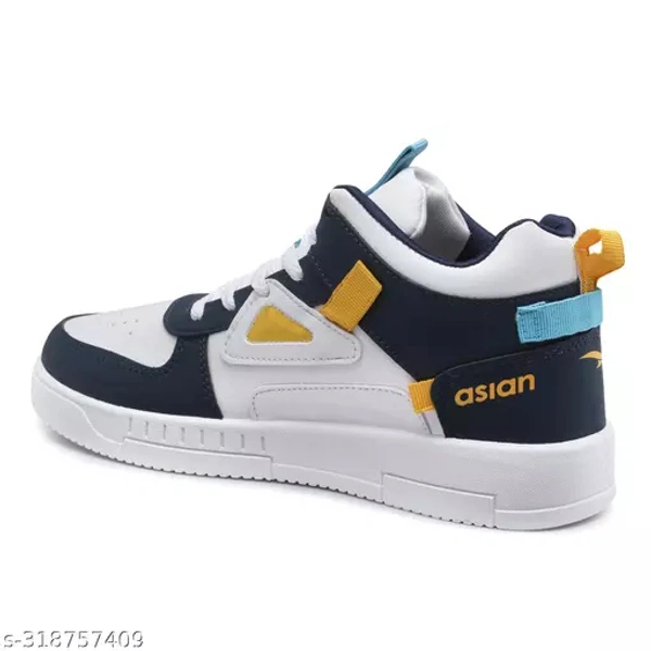 Asian TARZAN-11cWHTMSTD Men Canvas Shoe - 7