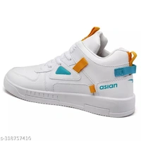 Asian White Asian TARZAN-11cWHTMSTD Men Canvas Shoe - 6