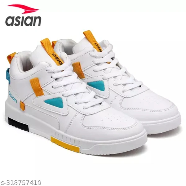 Asian White Asian TARZAN-11cWHTMSTD Men Canvas Shoe - 9