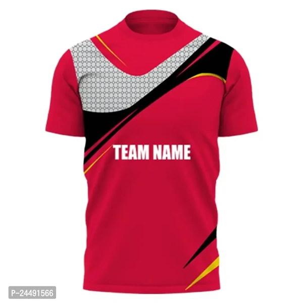 Red Migenta Colour Cricket Jersey For Bo - Mandy, S