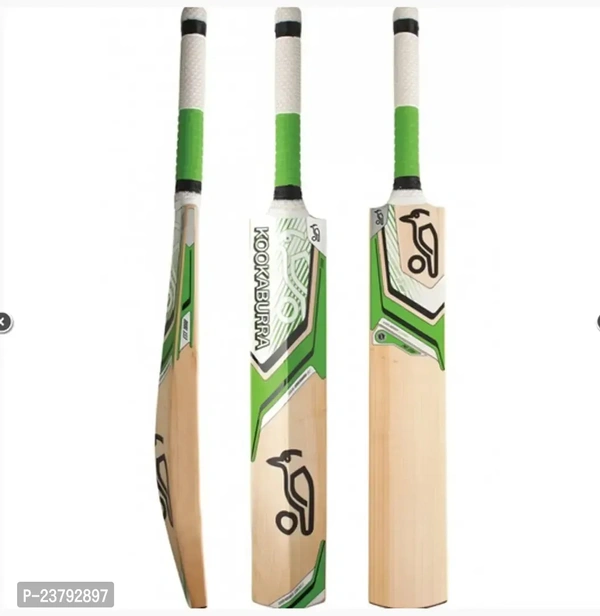 Green Wooden Cricket Bat For Cricket Lover  - 6