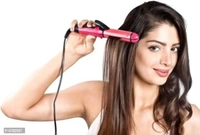 Nova Professional 2 In 1 Hair Straightener For Girls Smooth Hair Straightener 