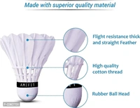 Gold Series Shuttle Cock For Batminton Feather Cock 10 piece 