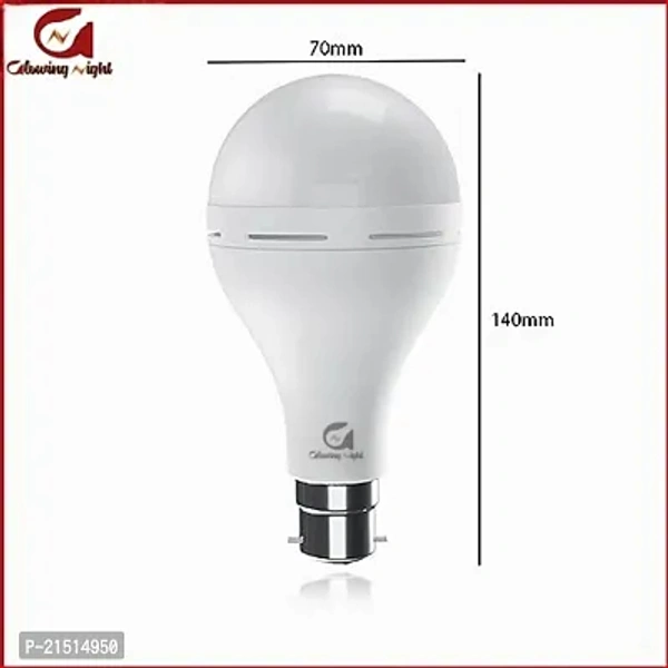 Glowing Night Light Bulb | Emergency Light | LED Bulb Light | 12 Watt | Upto 4 Hours Battery |pack 1