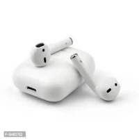 I12 Airpods 48 Hours Of Battery Backup White Airpods With Touch Controls Easy To Connect Bluetooth 5.1 With Lightning Cable
